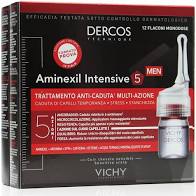 Vichy Dercos Aminexil Intensive 5 Uomo 12 fiale