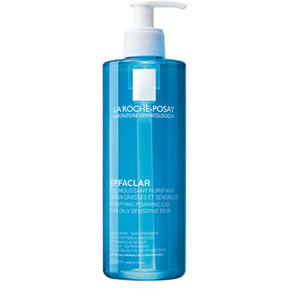 La Roche-Posay Effaclar Gel Detergente Schiumogeno pelle grassa e sensibile 400ml