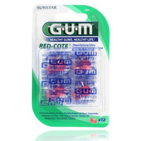 Gum Red Cote Rivelatore Placca 12 pastiglie