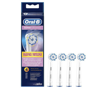 Oral-B Sensi Ultrathin Testine Di Ricambio Per Spazzolino Elettrico Ricaricabile 4 Pezzi