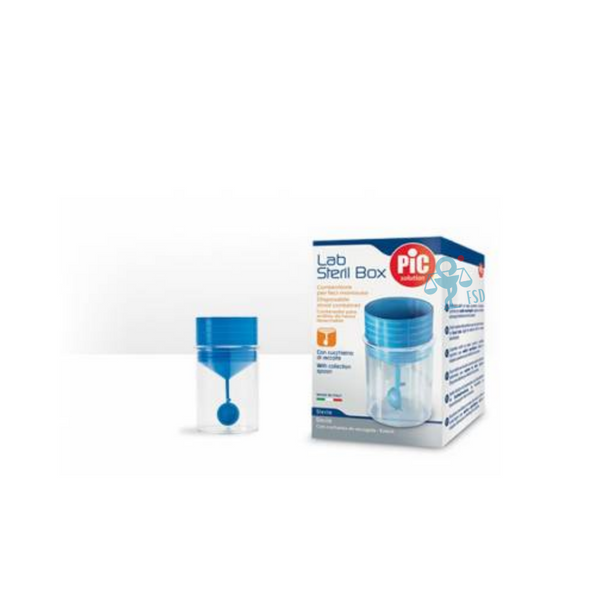 Non-sterile stool sample container made of Polypropylene Non-sterile stool sample container made of Polypropylene