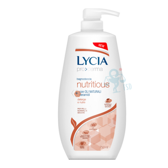 LYCIA Bagno Doccia Nutritious Con Dosatore 750 ml