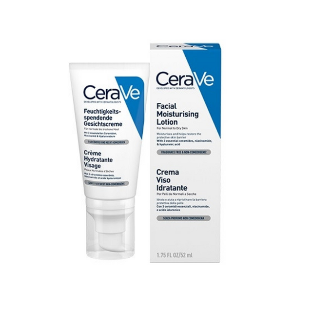 CeraVe Crema Viso Idratante Con Acido Ialuronico 50 ml