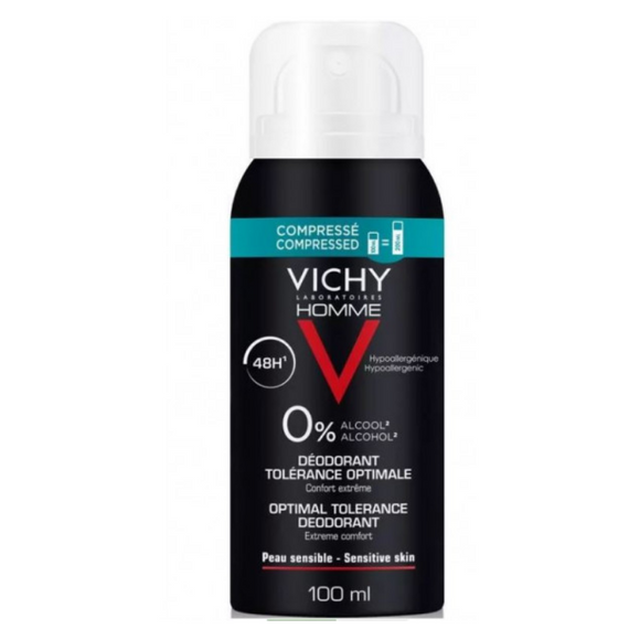 Vichy Homme Compressed Deo Sensitive 100ml