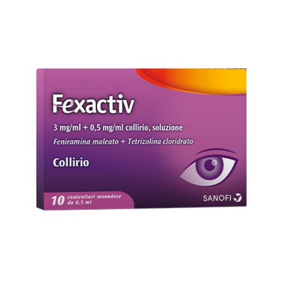 Fexactiv Collirio 10 Monodose 0.5ml