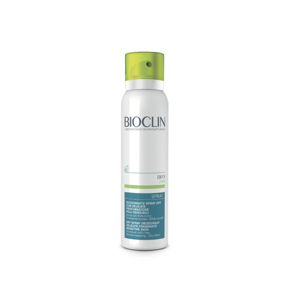 Bioclin Linea Deo 24h Spray Dry Deodorante con Profumo Leggero e Delicato 150 ml