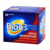 Bion 3 Difese Immunitarie con Vitamina D e Zinco 30 compresse
