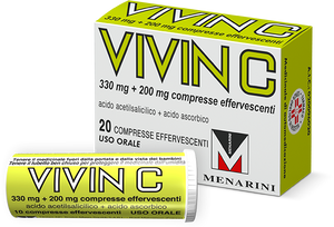 VIVIN C 330 mg + 200 mg compresse effervescenti